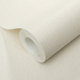 Veer Decor Soft Loom Stria Cream Wallpaper 8413-VRFW-AI5