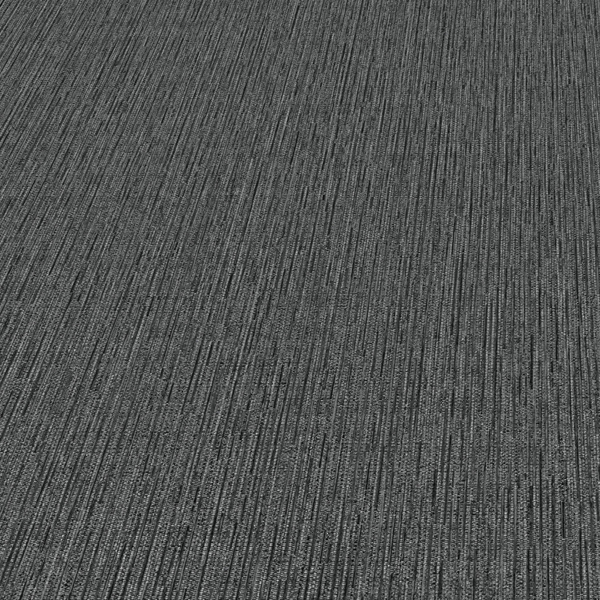 Veer Decor Soft Loom Stria Black Wallpaper 8413-VRFW-AI6