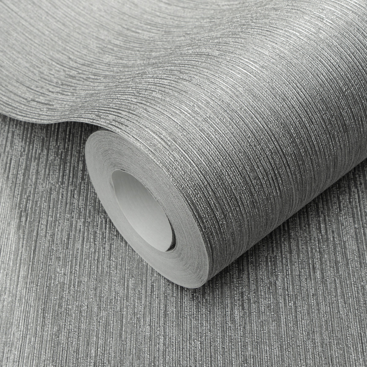 Veer Decor Soft Loom Stria Silver Wallpaper 8413-VRFW-AI8