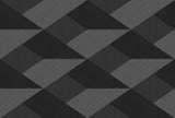 Veer Decor Shadow Grid Black Wall Mural 8413-VRFW-AK