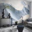 Veer Decor Velvet Dunes Blue Wall Mural 8413-VRFW-AL