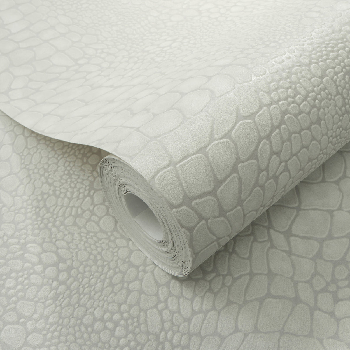 Veer Decor Scala Crocodile Skin Cream Wallpaper 8414-VRINC-A