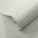 Veer Decor Scala Crocodile Skin Cream Wallpaper 8414-VRINC-A