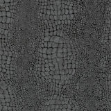 Veer Decor Scala Crocodile Skin Black Wallpaper 8414-VRINC-A