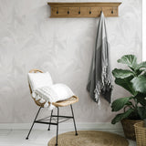 Veer Decor Silvana Leaves White Wallpaper 8414-VRINC-AB1
