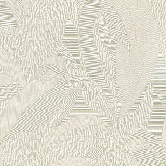 Veer Decor Silvana Leaves Beige Wallpaper 8414-VRINC-AB2