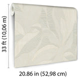 Veer Decor Silvana Leaves Beige Wallpaper 8414-VRINC-AB2