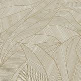 Veer Decor Silvana Leaves Brown Wallpaper 8414-VRINC-AB4