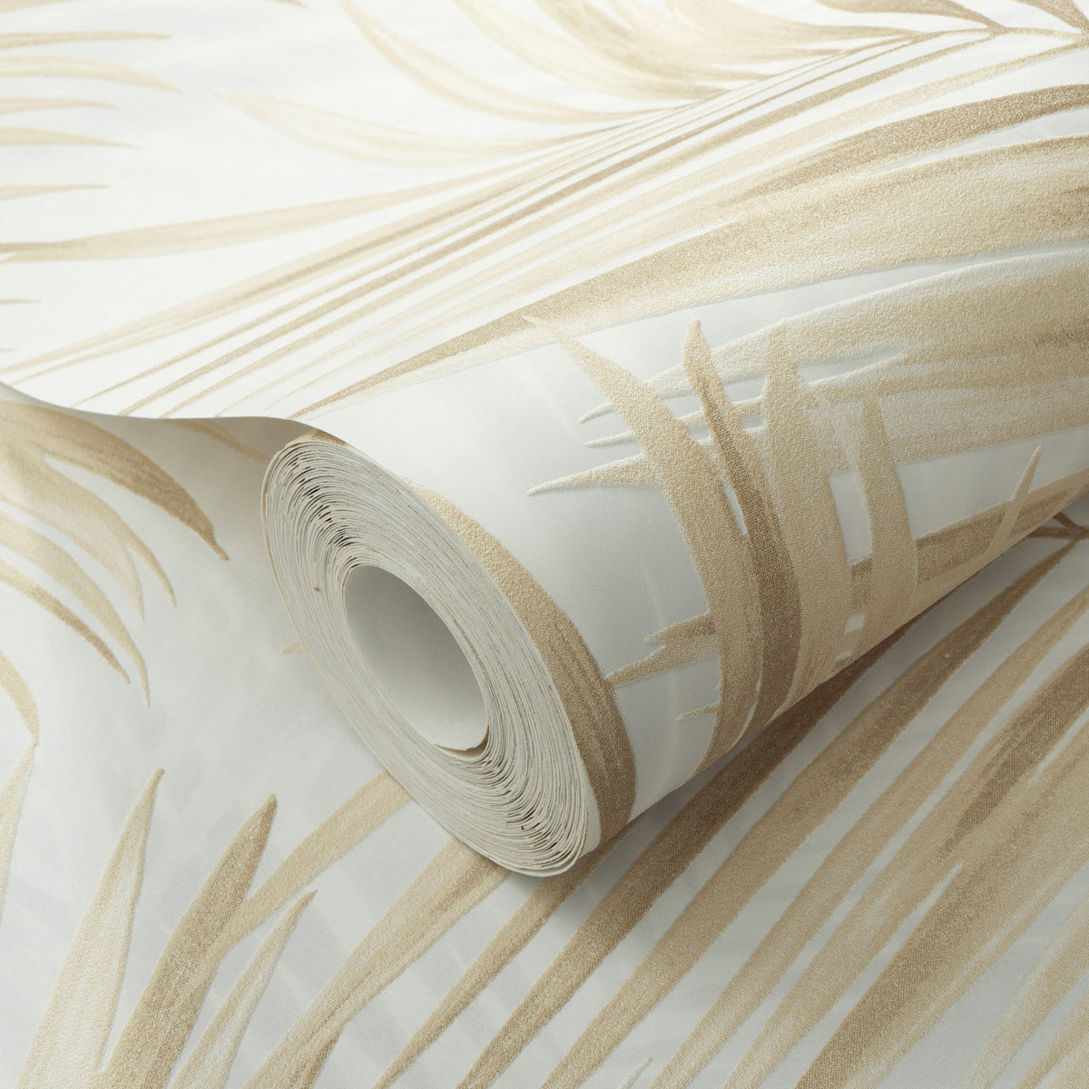 Veer Decor Calvado Palm Beige Wallpaper 8414-VRINC-AC1