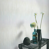 Veer Decor Ravello Raised Stria Green Wallpaper 8414-VRINC-A