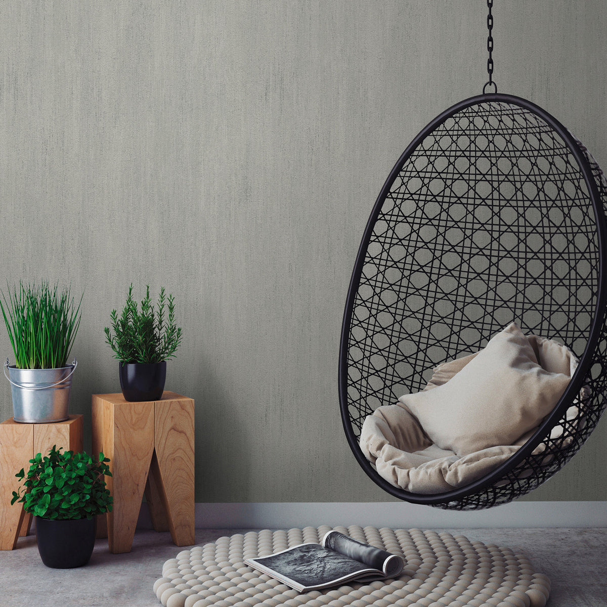 Veer Decor Solano Raised Texture Taupe Wallpaper 8414-VRINC-