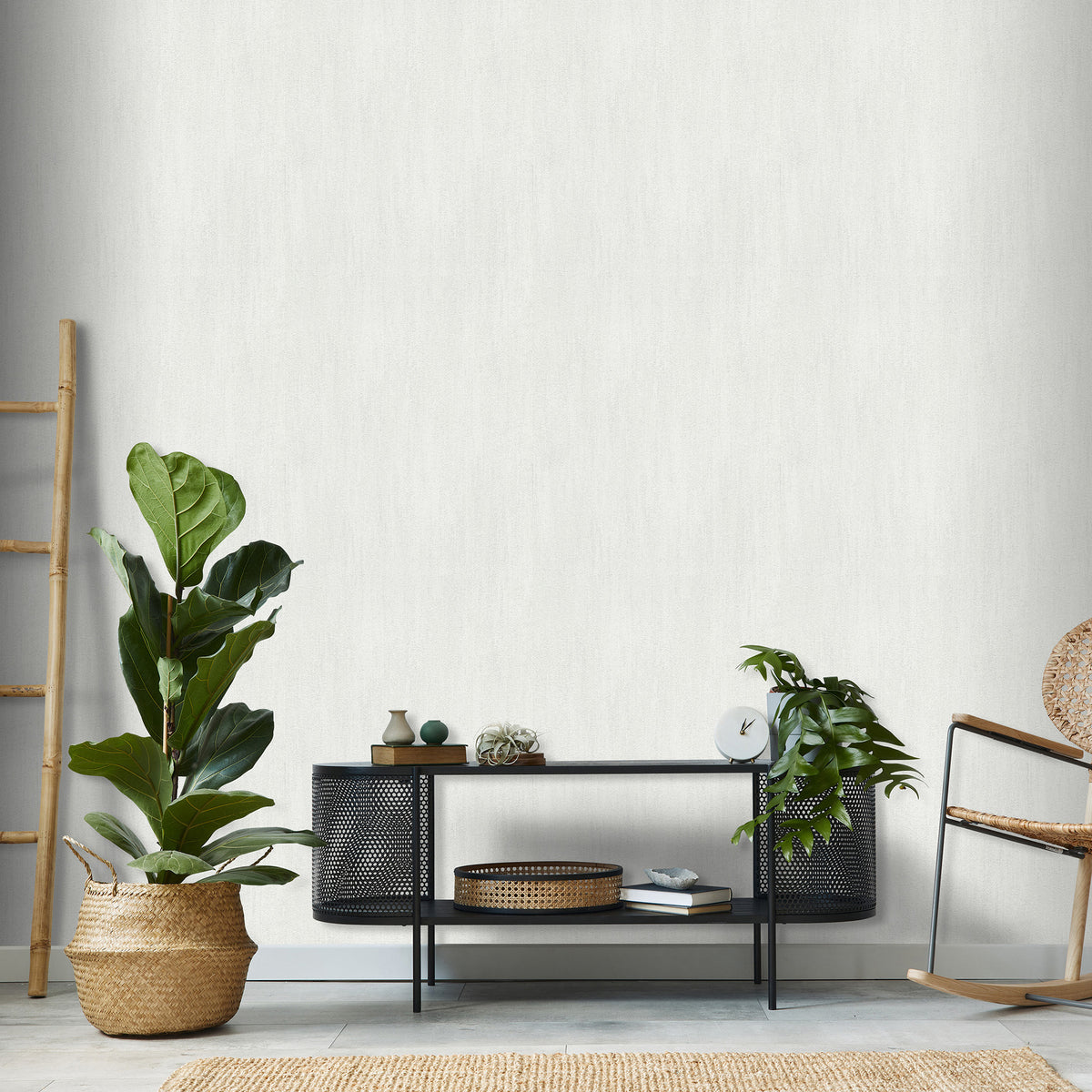 Veer Decor Solano Raised Texture Light Grey Wallpaper 8414-V