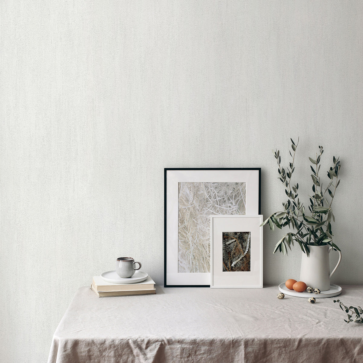 Veer Decor Solano Raised Texture Light Grey Wallpaper 8414-V
