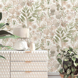 Veer Decor Secret Grove Pink Wallpaper 8415-VRSG-AB1