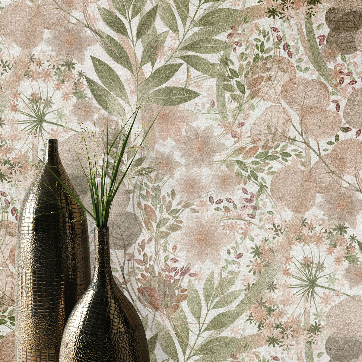 Veer Decor Secret Grove Pink Wallpaper 8415-VRSG-AB1