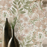 Veer Decor Secret Grove Pink Wallpaper 8415-VRSG-AB1