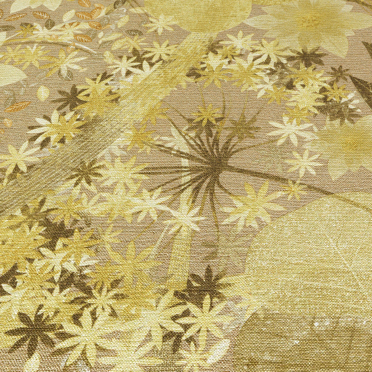 Veer Decor Secret Grove Yellow Wallpaper 8415-VRSG-AB2