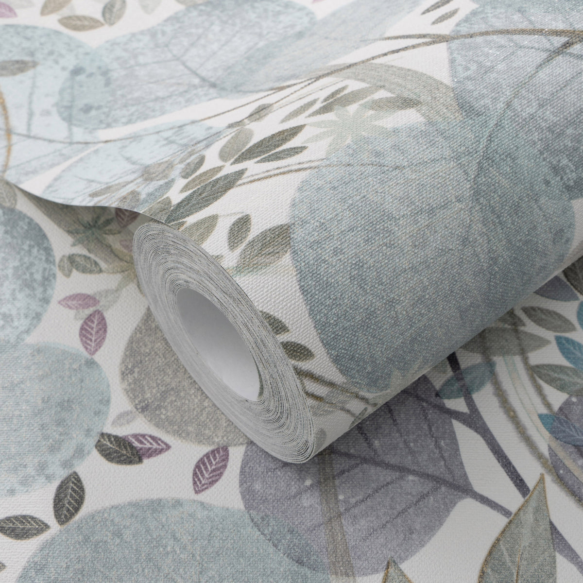 Veer Decor Secret Grove Blue Wallpaper 8415-VRSG-AB3