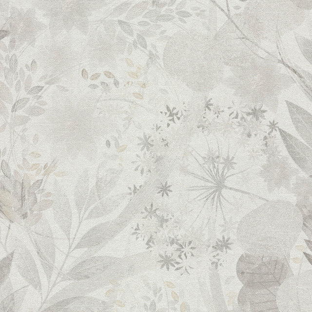 Veer Decor Secret Grove Gray Wallpaper 8415-VRSG-AB4
