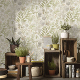 Veer Decor Secret Grove Green Wallpaper 8415-VRSG-AB5