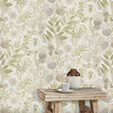 Veer Decor Secret Grove Green Wallpaper 8415-VRSG-AB5