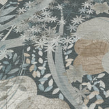Veer Decor Secret Grove Navy Wallpaper 8415-VRSG-AB6