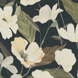 Veer Decor Fairy Blossom Black Wallpaper 8415-VRSG-AC2