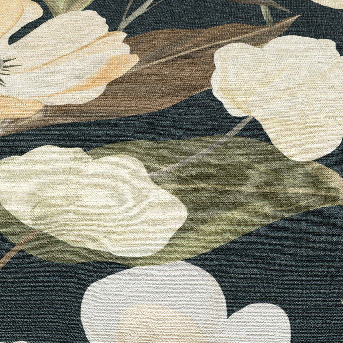 Veer Decor Fairy Blossom Black Wallpaper 8415-VRSG-AC2