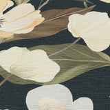 Veer Decor Fairy Blossom Black Wallpaper 8415-VRSG-AC2