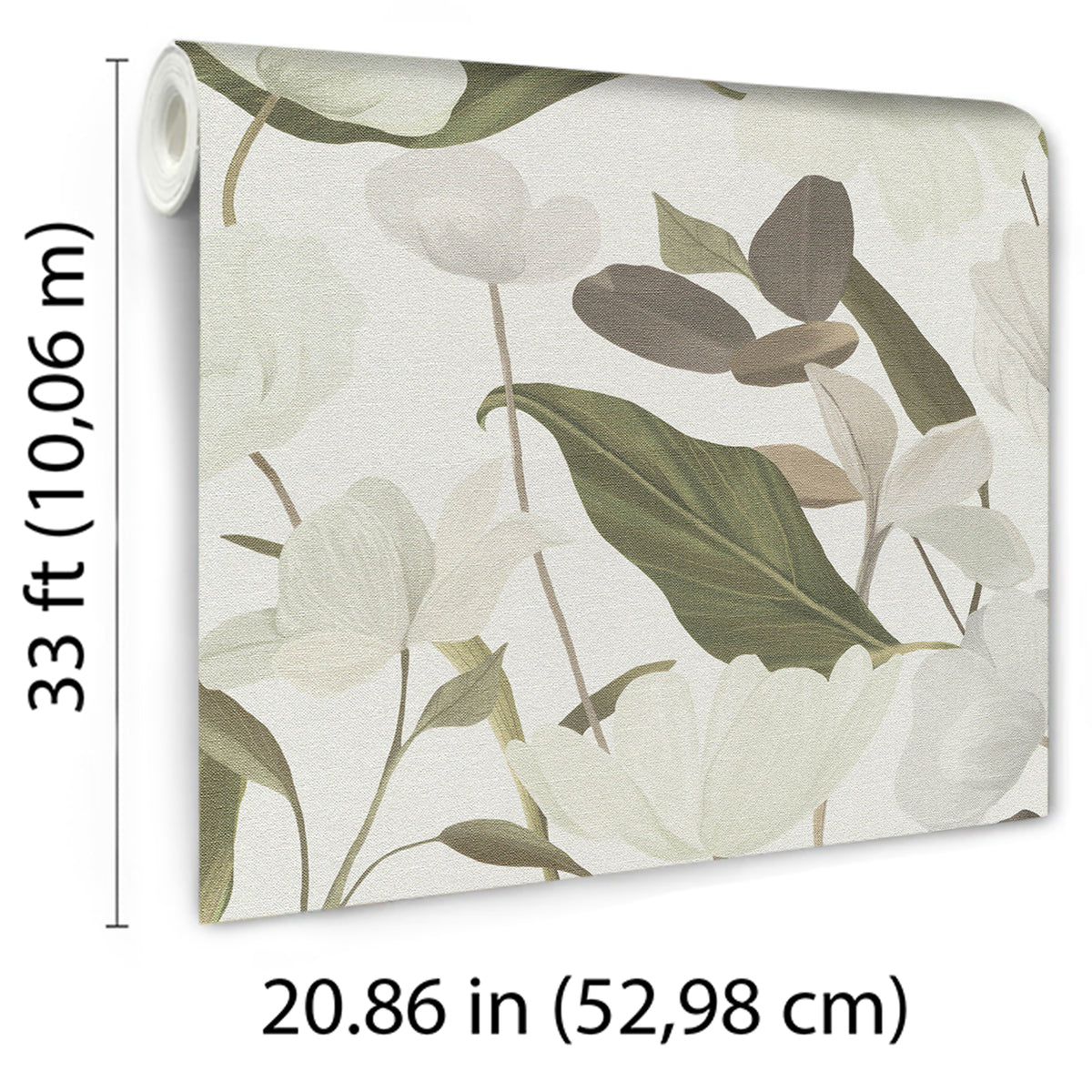 Veer Decor Fairy Blossom White Wallpaper 8415-VRSG-AC3