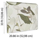 Veer Decor Fairy Blossom White Wallpaper 8415-VRSG-AC3