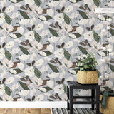 Veer Decor Fairy Blossom Grey Wallpaper 8415-VRSG-AC4
