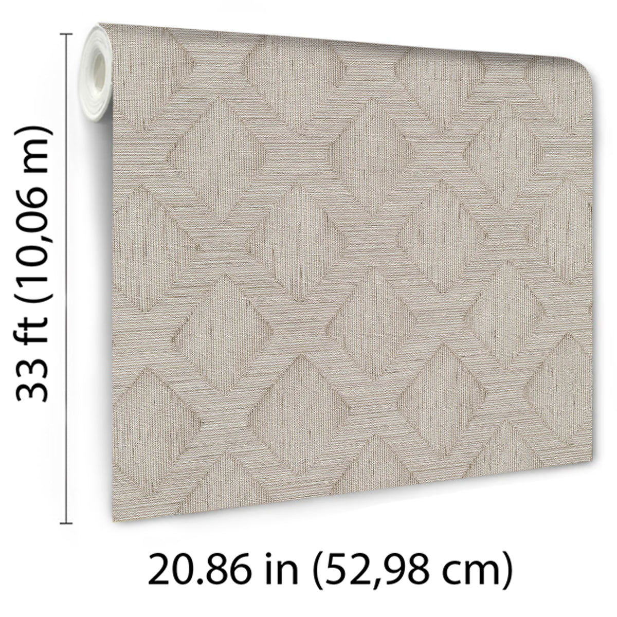 Veer Decor Hidden Harmony Beige Wallpaper 8415-VRSG-AD1