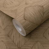 Veer Decor Hidden Harmony Brown Wallpaper 8415-VRSG-AD2
