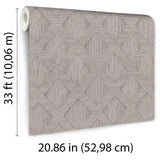 Veer Decor Hidden Harmony Taupe Wallpaper 8415-VRSG-AD5