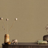 Veer Decor Linen Serenity Yellow Wallpaper 8415-VRSG-AE11