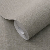 Veer Decor Linen Serenity Dark Grey Wallpaper 8415-VRSG-AE13