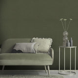 Veer Decor Linen Serenity Green Wallpaper 8415-VRSG-AE14