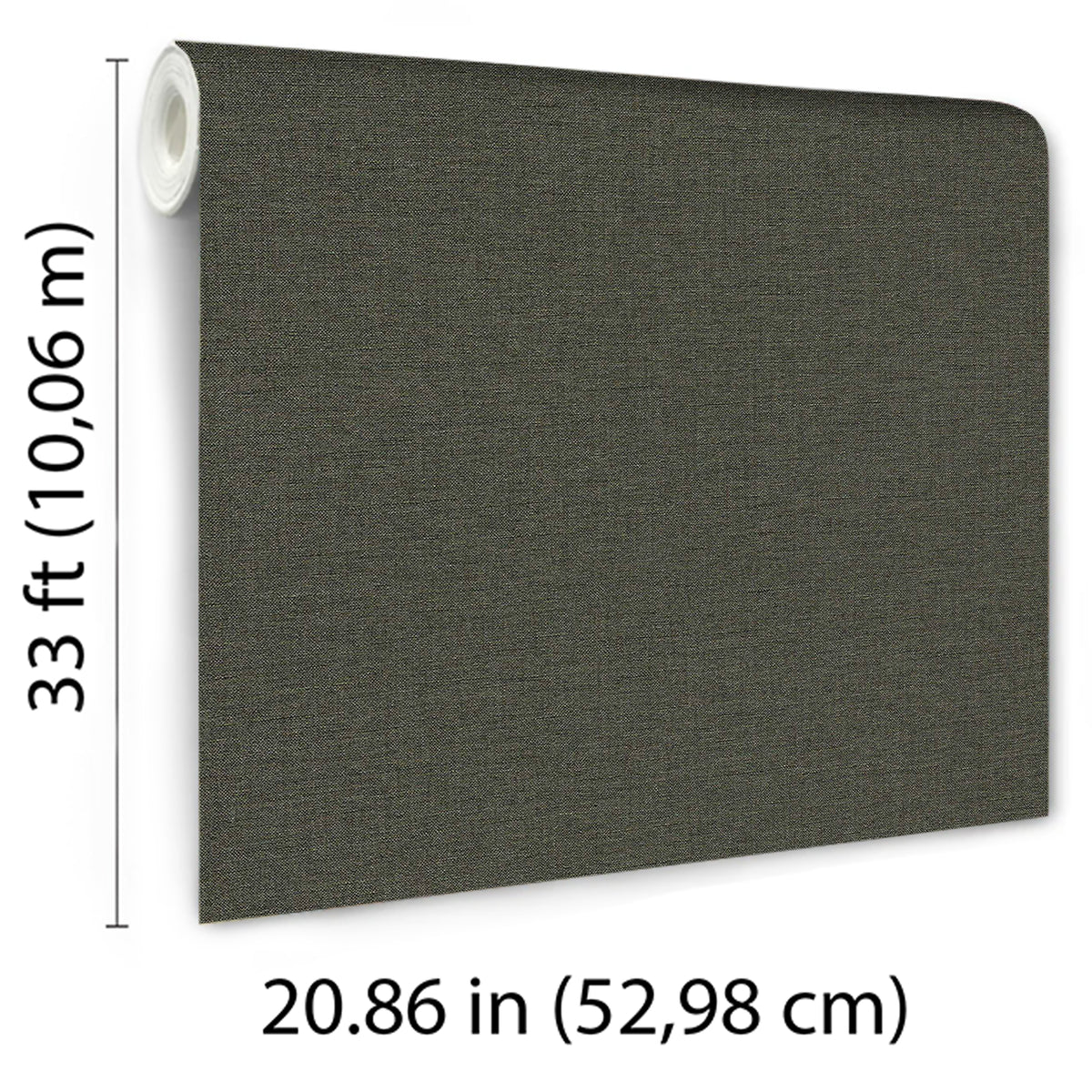 Veer Decor Linen Serenity Green Wallpaper 8415-VRSG-AE14