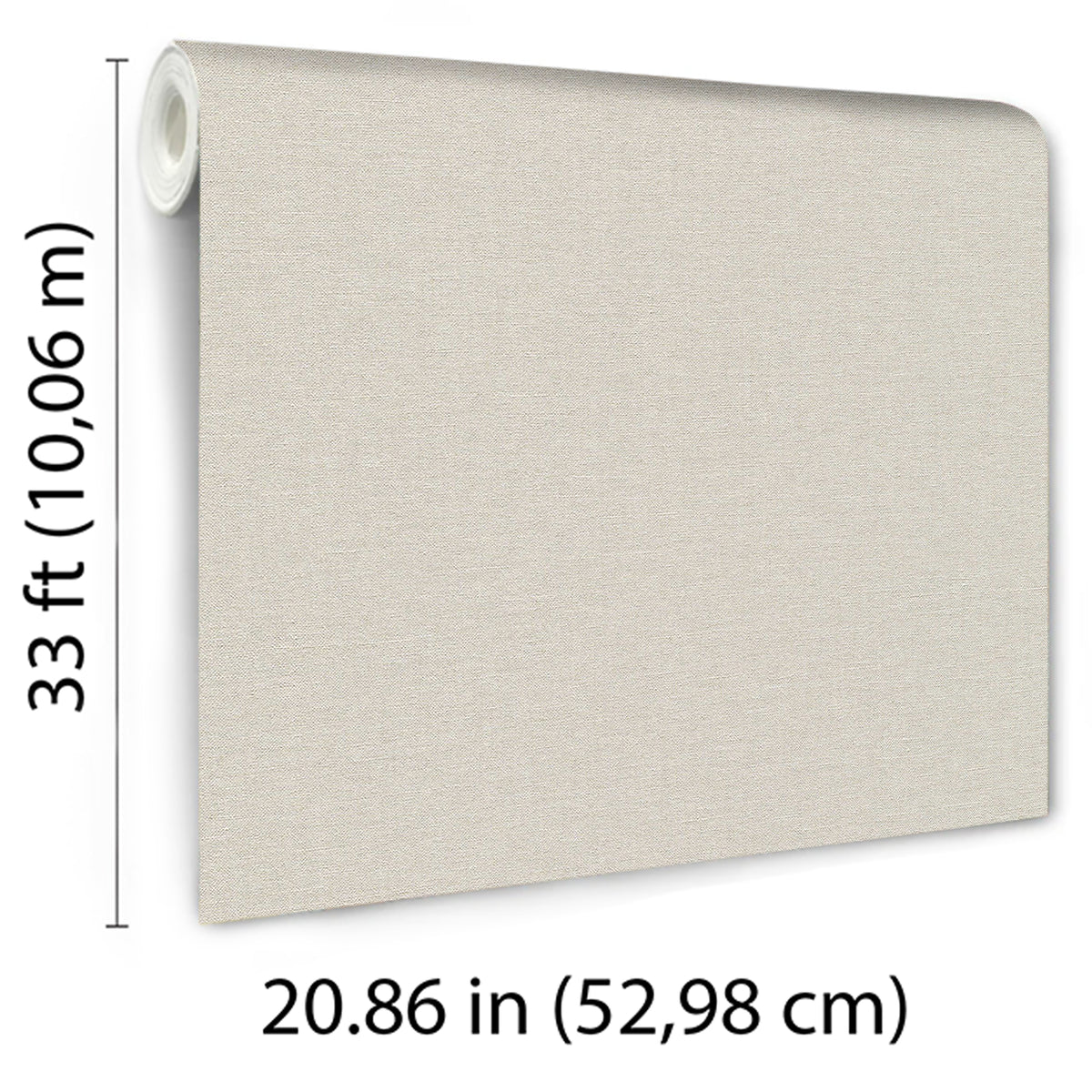 Veer Decor Linen Serenity Off-White Wallpaper 8415-VRSG-AE16