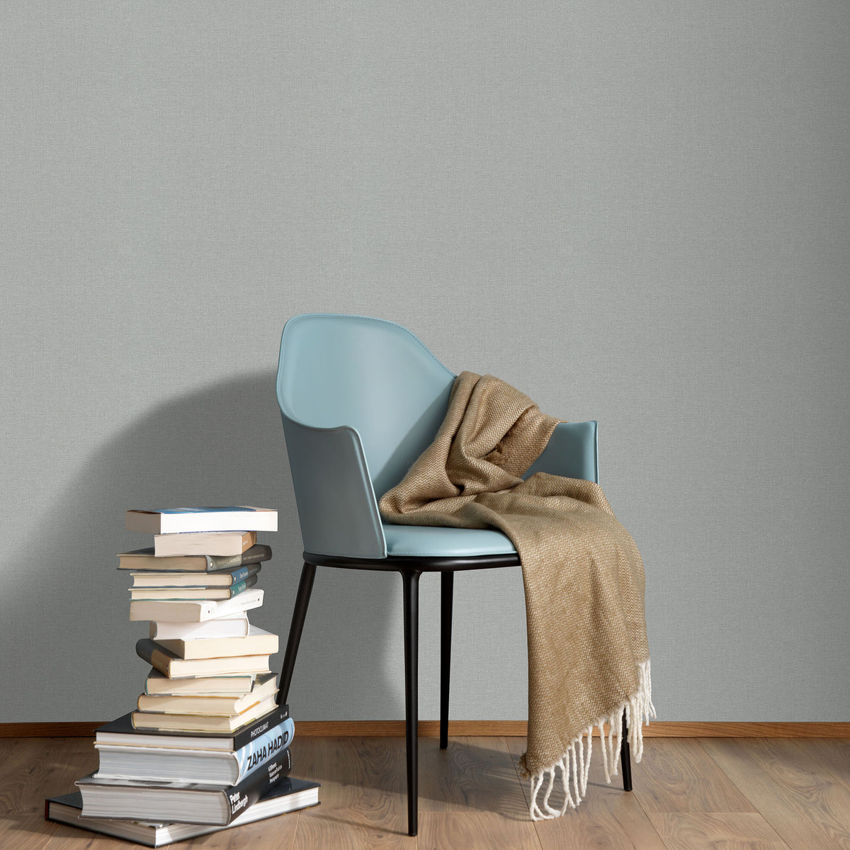 Veer Decor Linen Serenity Blue Wallpaper 8415-VRSG-AE17