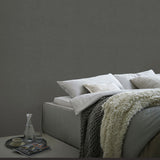 Veer Decor Linen Serenity Black Wallpaper 8415-VRSG-AE18
