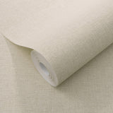 Veer Decor Linen Serenity Beige Wallpaper 8415-VRSG-AE2