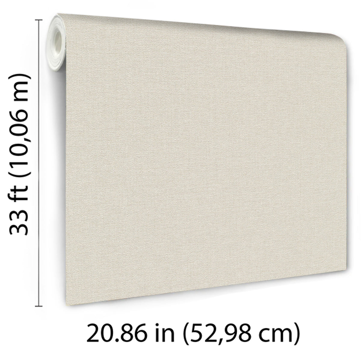 Veer Decor Linen Serenity Beige Wallpaper 8415-VRSG-AE2