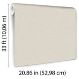 Veer Decor Linen Serenity Beige Wallpaper 8415-VRSG-AE2
