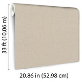 Veer Decor Linen Serenity Pink Wallpaper 8415-VRSG-AE3