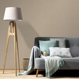 Veer Decor Linen Serenity Brown Wallpaper 8415-VRSG-AE8