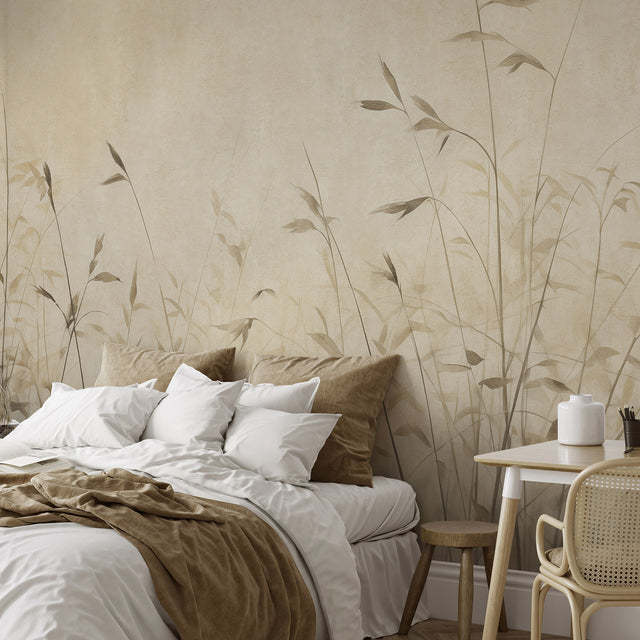 Veer Decor Hint of Autumn Beige Wall Mural 8416-VRZM-AA-1