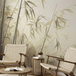 Veer Decor Bamboo Breeze Beige Wall Mural 8416-VRZM-AB-1