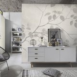 Veer Decor Quiet Place Grey Wall Mural 8416-VRZM-AE-1